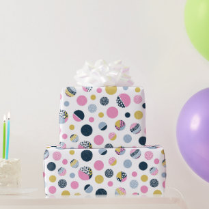 Colourful Circles  Wrapping Paper