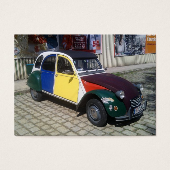 Colourful Citroen 2 CV (Front)