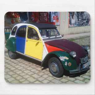 Colourful Citroen 2 CV Mouse Pad