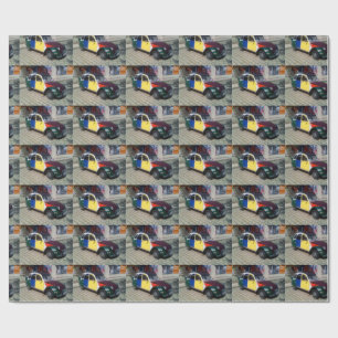 Colourful Citroen 2 CV Wrapping Paper