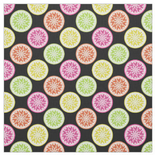 Colourful Citrus Slices Fabric