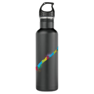 Colourful Clarinet Retro Music Lover Clarinetist3 710 Ml Water Bottle