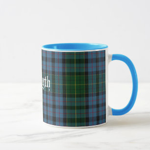 Colourful Classic Clan Forsyth Tartan Plaid Mug