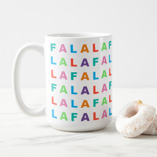 Colourful Classic FA LA LA LA Season Coffee Mug