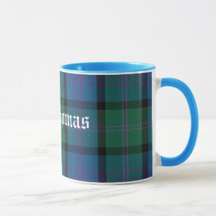 Colourful Classic MacThomas Tartan Plaid Mug