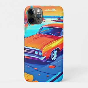 Colourful Classic Ride Design iPhone 11 Pro Case