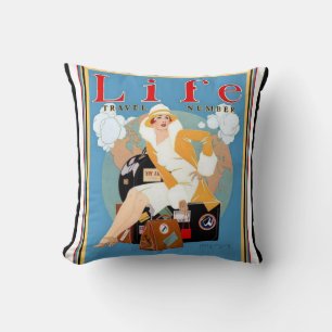 Colourful & Classy Art Deco Life Pillow