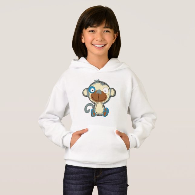 Colourful Cloth Monkey for Kids (Front Full)