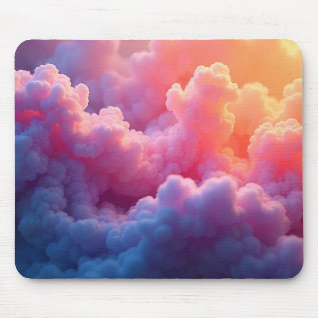 Colourful Clouds Formation  Mouse Pad (Front)