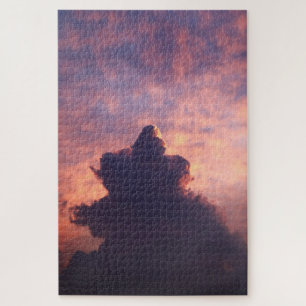 Colourful Clouds in the Sky During Sunset Jigsaw Puzzle