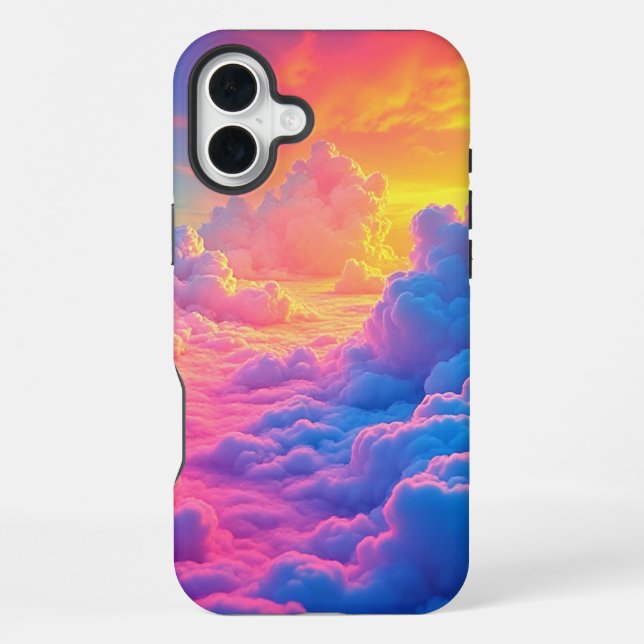 Colourful Clouds Phone Case (Back)