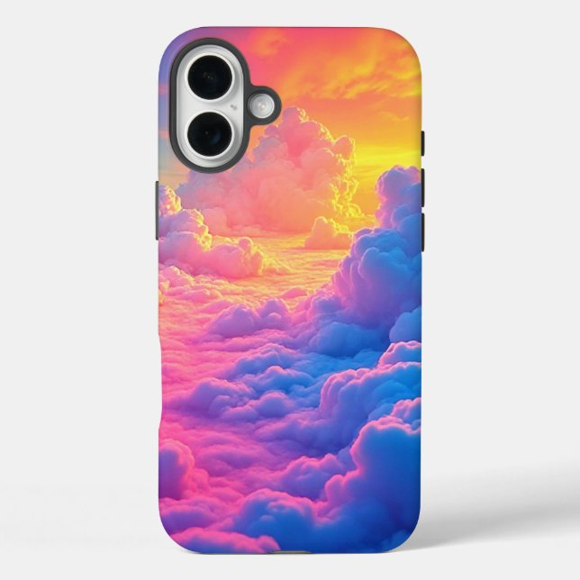 Colourful Clouds Phone Case (Back)
