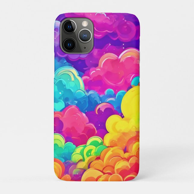 Colourful Cloudscape Art Case-Mate iPhone Case (Back)
