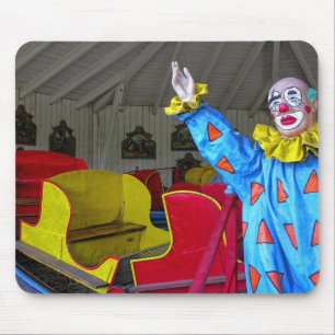 Colourful Clown Mouse Pad