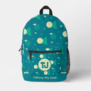 Colourful Coach Monogrammed Backpack For Toddlers