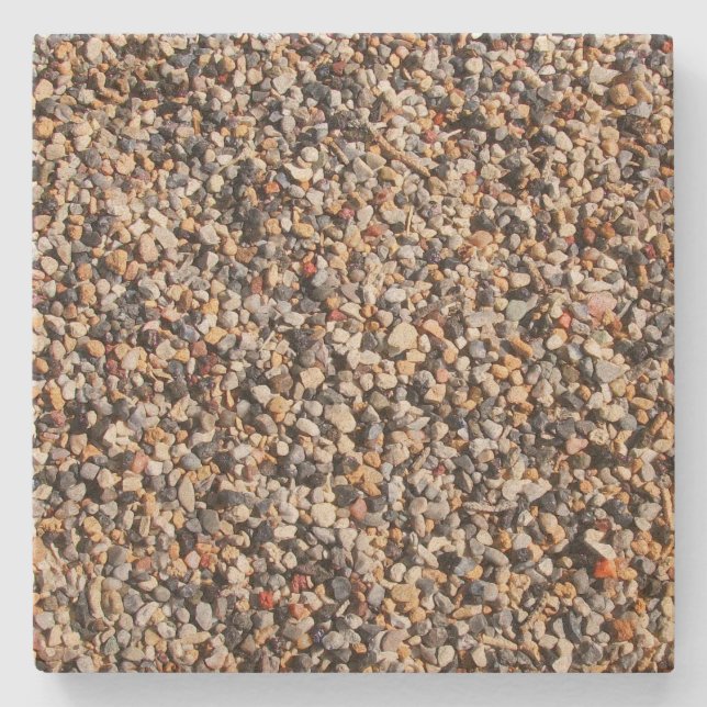 Colourful, Coarse Sand, Anthill Sand Stone Coaster (Front)