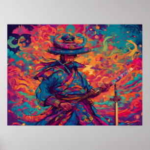 Colourful Code: Samurai Poster