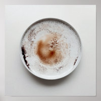 Colourful coffee grounds texture abstract art 19