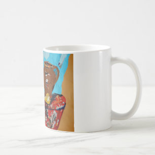 Colourful Collage Stilllife Art White Mug