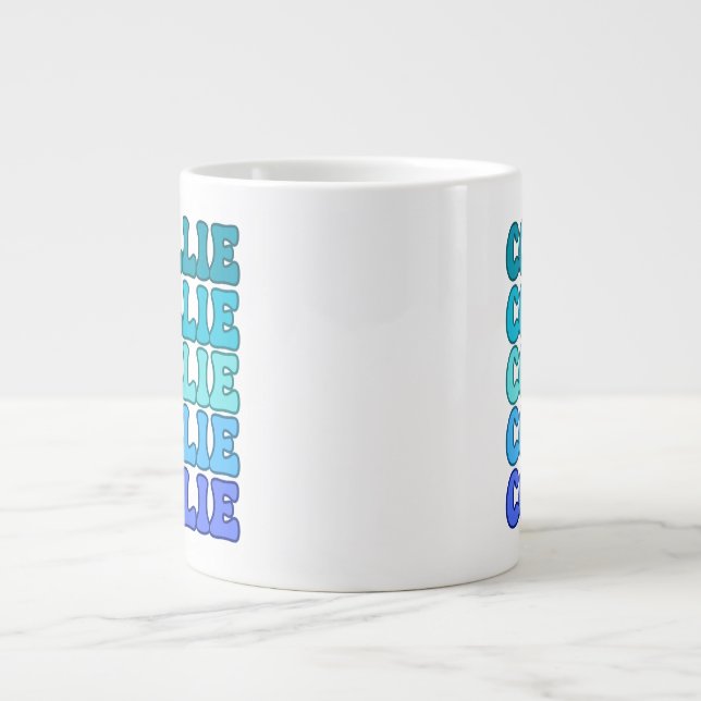 Colourful Collie Mug (Front)