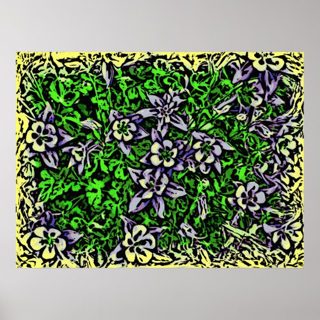 Colourful Colorado canvas print (Front)