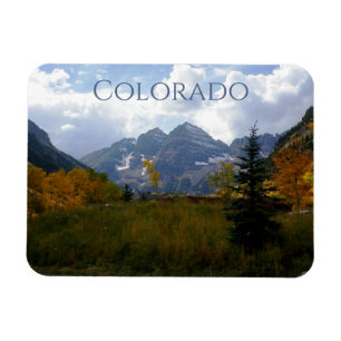 Colourful Colorado - Maroon Bells Magnet