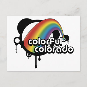 colourful colorado. postcard