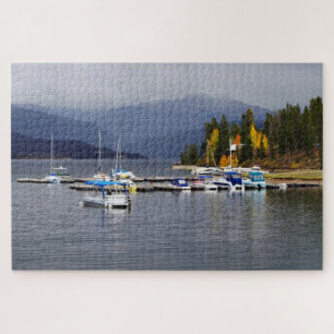 Colourful Colorado Sailboats in Marina Puzzle