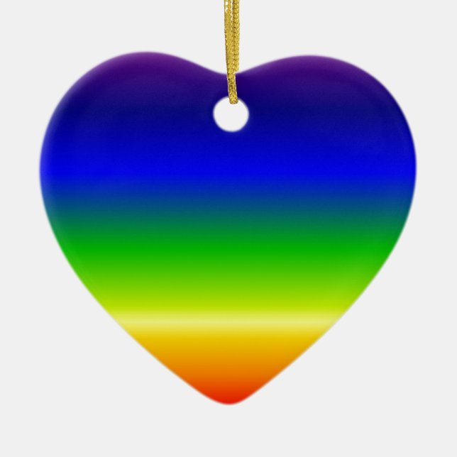 Colourful Colour Customised Designer Ceramic Ornament (Front)