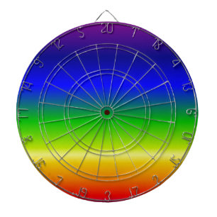 Colourful Colour Customised Designer Dartboard