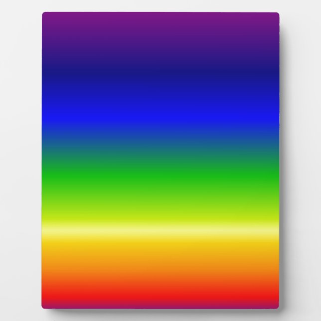 Colourful Colour Customised Designer Plaque (Front)