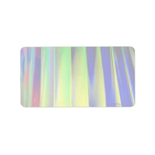 Colourful Coloured louvers Label