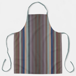 Colourful Colours Of The Year Vertical Stripes Apron