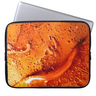 Colourful colours oil surface laptop sleeve