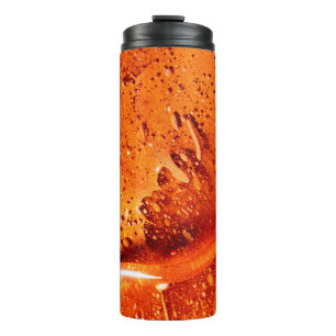 Colourful colours oil surface thermal tumbler