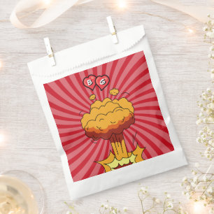 Colourful Comic Book Pop Art Wedding Favour Bag