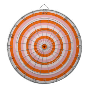 Colourful Concentric Circles Dartboard