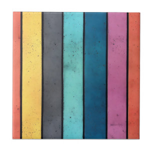 Colourful Concrete Pattern Ceramic Tile