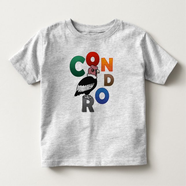 Colourful Condor Toddler T-Shirt (Front)