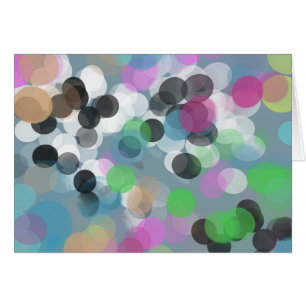 Colourful Confetti Bokeh Dots
