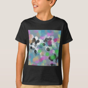 Colourful Confetti Bokeh Dots T-Shirt
