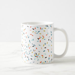 Colourful Confetti Fall Pattern Coffee Mug