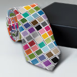 Colourful Confetti Pink Lime Green Pattern Tie<br><div class="desc">A funky and bright design with lots of colour. If you need to adjust the artwork or change the font,  you can click on the customise area. This will take you to the design tool where you can make many changes.</div>