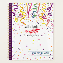 Colourful Confetti Planner