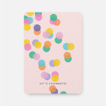 Colourful Confetti Shower Pink Girl's Birthday Invitation<br><div class="desc">Get ready to celebrate your little girl's birthday in style with our Confetti invitation! The front of the invitation features a beautiful shower of colourful confetti, adding a touch of playfulness and excitement to the design. The soft blush pink hue creates a gentle and feminine atmosphere, making it the perfect...</div>