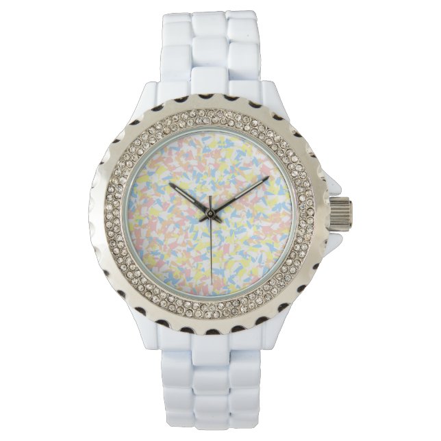 Colourful Confetti  Watch (Front)