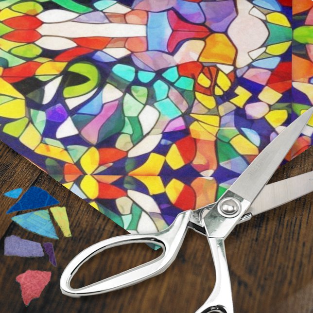 Colourful Confetti with Hidden Cats Eyes - Craftin Tissue Paper (Creator Uploaded)