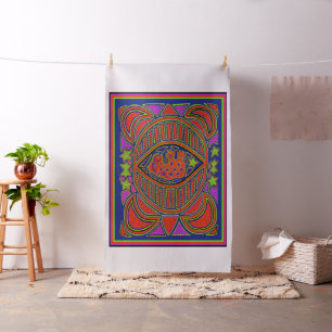 Colourful Contemporary Turtle - Tortuga Fabric