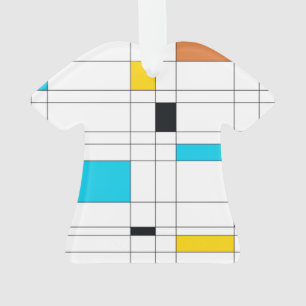 Colourful, cool, trendy, modern illustration art ornament