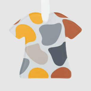 Colourful, cool, trendy, modern organic geometric ornament